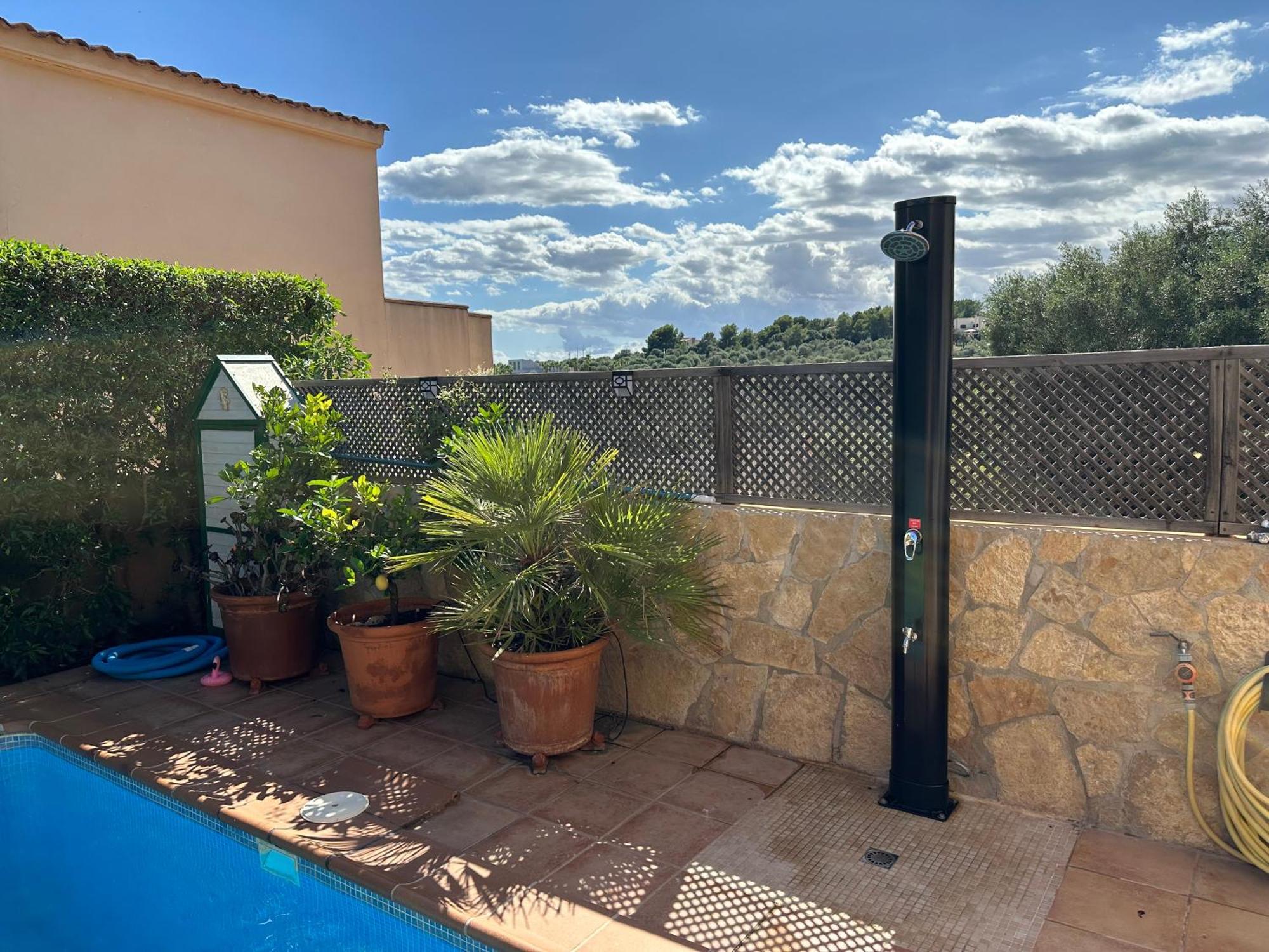 Ferienhaus Casa Yelmo Cala Mandia  エクステリア 写真